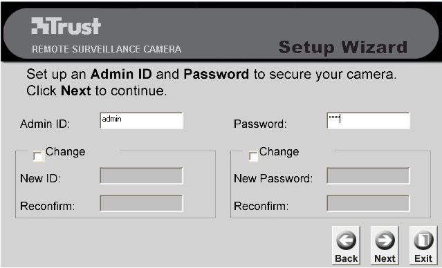 5 4. Πληκτρολογήστε τη διεύθυνση IP (IP Address) (π.χ. 9.68..).. Πληκτρολογήστε τη µάσκα δευτερεύοντος δικτύου (Subnet Mask) (π.χ. 55.55.55.0).. Πληκτρολογήστε την πύλη (Gateway) (π.χ. 9.68..). 4. Κάντε κλικ στο "OK".