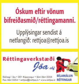 12 5. maí 2012 LAUGARDAGUR Hefur þú framúrskarandi samskiptahæfni? Færðu góðar hugmyndir og kemur hlutunum í verk? Þá er þetta starfið fyrir þig!