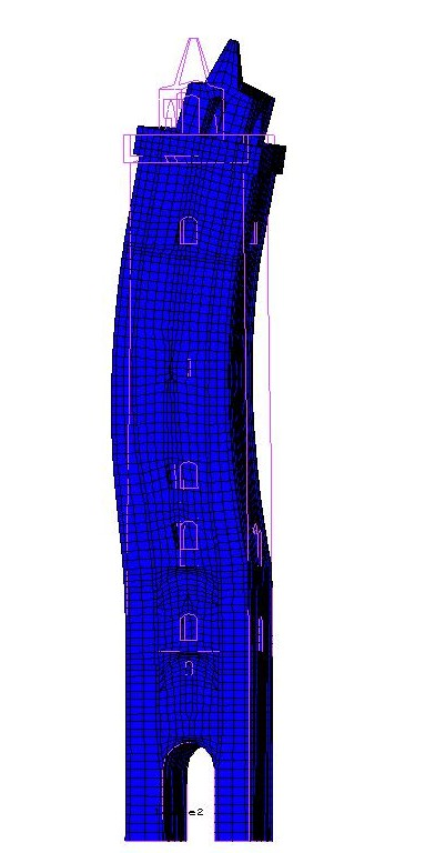 4.1. ΔΥΝΑΜΙΚΗ ΣΥΜΠΕΡΙΦΟΡΑ ΚΑΤΑΣΚΕΥΩΝ. 173 Filling External Internal Concrete 3D view Vertical section Σχήμα 4.