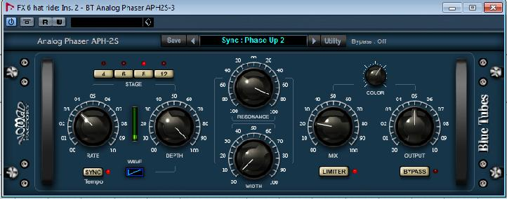 Εικόνα 48: H-delay plugin ένα αναλογικό delay plugin της εταιρίας Waves Εικόνα 49: Analog phaser plugin της Nomad Factory 8.1.