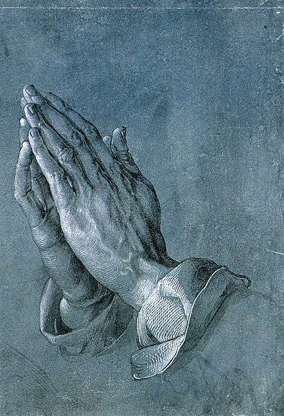 Praying Hands Albrecht Dürer (1471-1528) zeichnete die "Betenden Hände"