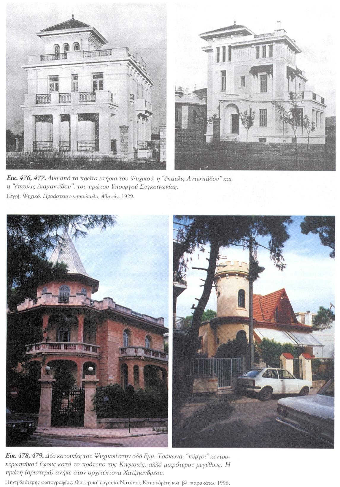 Παραδείγματα σχεδιασμού στην Ελλάδα ως τη δεκαετία του 1930.