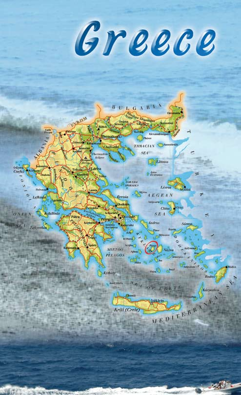 ABOUT GREECE/ΕΛΛΑΔΑ General information Greece is situated at the most southeastern part of Europe. Located between the 34th and 42nd parallel N., and between the 19th and 28th meridian E.