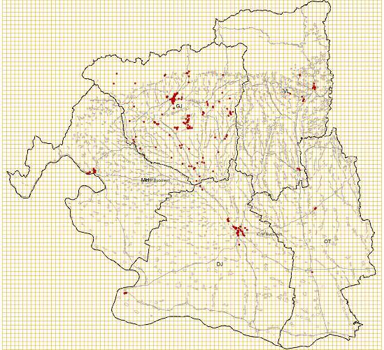 pag.4 Distributia spatiala a surselor punctuale din Regiunea IV - SV Drobeta Tr. Sev. Rovinar Motru Tg. Jiu Tg. Carb. Ticleni Turceni Dragasani Rm.
