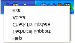 SmartControl Η γραμμή εργασιών έχει πέντε στοιχεία: 1. Help (Βοήθεια) - Πρόσβαση στο αρχείο Εγχειρίδιο Χρήστη: ανοίγει το αρχείο Εγχειρίδιο Χρήστη με το προεπιλεγμένο πρόγραμμα περιήγησης. 2.