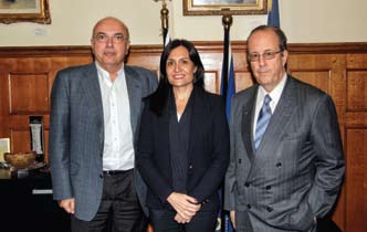 Η πρέσβειρα της Αργεντινής στο ΕΒΕΘ Ειμοτυπική επίσκεψη στο ΕΒΕΘ πραγματοποίησε (στις 20 Οκτωβρίου 2016)