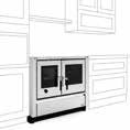 L-H-P 1074x861x669 kg 202 Inox Antracite Nero Antracite Rosa Reverse Cucine a legna / Wood burning cookers / Cocinas de Leña / Κουζίνες με ξύλο kw-m 10,0 kw-n 8,1 m 3 232 %