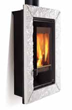 Stufe a legna Wood stoves / Estufas de leña / Ξυλόσομπες 5 Plasma 80V:30 * Serie Slim / Slim Series / Serie Slim / Σειρές Slim kw-m 7,3 kw-n 6,0 m 3 172 % 82 kg/h 1,7 Ø mm 130 SUP Dim.