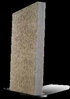 Lahke lesno-cementne gradbene plošče DRVONEO Trislojne gradbene plošče s sredico iz Neo supra Plošča DRVONEO je izdelana iz ekspandiranega polistirena z izboljšano izolativnostjo vrste Neopor in dveh