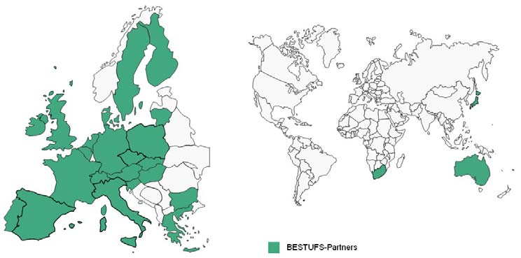 Περισσότερα για το BESTUFS Εταίροι/επιτροπή καθοδήγησης PTV AG, Germany (Συντονιστής) NEWRAIL, UK NEA, The Netherlands RappTrans, Switzerland Transman, Hungary CDV, Czech