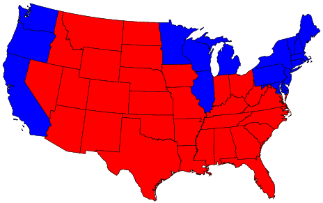 προεδρικών εκλογών του 2004 στις ΗΠΑ. Στο σχήµα 2.