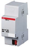 Ελεγκτής μηχανισμών σκίασης, 230 V AC, ράγας Συσκευές για τον έλεγχο μοτέρ 230 V AC μέσω του συστήματος ABB i-bus KNX.