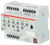 ABB i-bus KNX Θέρμανση και ψύξη FCA/S.2.2.2 Εντολοδοτούμενος επαφέας Fan Coil, 0-0V, ράγας ΝΕΟ Για τον έλεγχο τερματικών μονάδων νερού (fan coil) τριών ταχυτήτων.