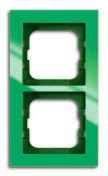 ABB i-bus KNX Πλαίσια Πλαίσια, pure ανοξείδωτο ατσάλι (anti-fingerprint) Κατάλληλα για κατακόρυφη ή οριζόντια τοποθέτηση. Anti-fingerprint (δεν παραμένουν αποτυπώματα επάνω στο διακόπτη). Αριθμ.