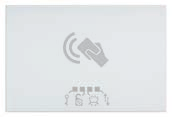 Διαθέτει δύο δισταθείς επαφές (8 A, 250 V AC), η μια εκ των οποίων μπορεί να ελέγξει απευθείας την ηλεκτρική κλειδαριά της πόρτας. Επίσης διαθέτουν και τρεις ψυχρές επαφές εισόδου.