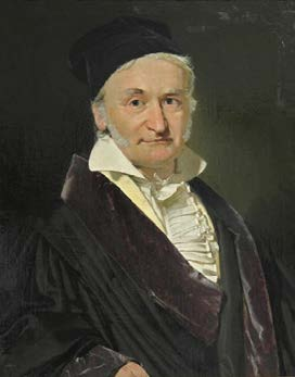 Εικόνα 3.34 Ο Γερμανός μαθηματικός Carl Friedrich Gauss (πηγή: https://goo.gl/kqth8t). Εικόνα 3.