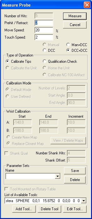 µηχανή DEA CMM 1.