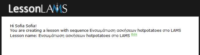 41 Εκτέλεση ακολουθίας µαθήµατος Έστω ότι έχουµε επιλέξει το σενάριο που θέλουµε να