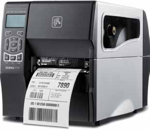 ZT200 series printers require minimal operator training and benefit from tool-less standard component maintenance and a durable design to minimise service.