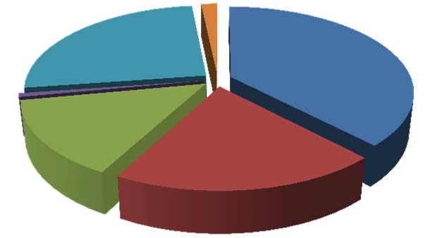 ΓΡΑΦΕΙΑ ΠΡΟΣΩΠΙΚΟΥ 3 1% ΓΡΑΦΕΙΑ ΠΡΟΣΩΠΙΚΟΥ 2 14% ΑΙΘΟΥΣΑ ΥΠΟΛΟΓΙΣΤΩΝ 25% ΓΡΑΜΜΑΤΕΙΑ 2% ΓΡΑΦΕΙΑ ΠΡΟΣΩΠΙΚΟΥ 1 20% ΧΩΡΟΣ SERVER 38% Σχήμα 3.