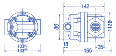 6-32 10-100 / 2.6 2 1.000.000 cps Max. Operating pressure / Μέγ.