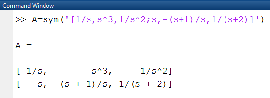 Σχήμα 5.1 Εισαγωγή του στο MATLAB Συνεχίζουμε με τον κώδικα, for i = 1: x Βάζουμε έναν βρόχο for για να τρέχουν οι γραμμές του πίνακα μας και στην συνέχεια κάνουμε το ίδιο και για τις στήλες.