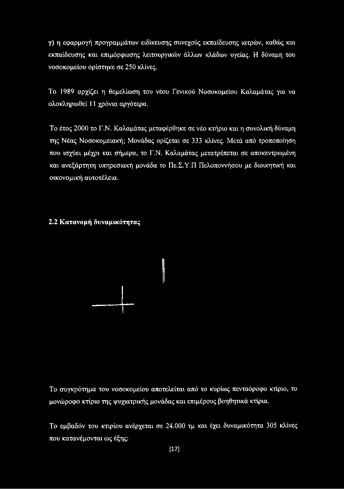 Το 1989 αρχίζει η θεμελίωση του νέου Γενικού Νο