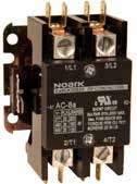 Definite Purpose Contactors Ex9CK 30A Auxiliary contacts for 3 pole only; see page C69 for part numbers Certifications IEC/EN 60947-4-1 All 3 and 4 poles available with enclosed coils and a screw