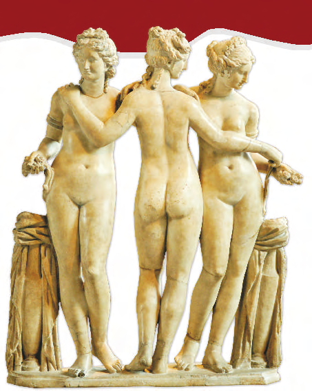 2008 Zborník z 2. ročníka súťaže o najlepšiu diplomovú alebo ročníkovú prácu na tému filantropia Socha Tri grácie je starogrécky originál vystavený v múzeu Louvre v Paríži.