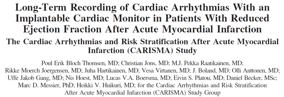 13% incidence of NSVT ( 16 beats and <30