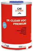 62 : ΒΑΦH 2K Clear VOC Premium Διάφανο Βερνίκι 2Κ Το 2K Clear VOC Premium είναι ένα νέο βερνίκι 2 συστατικών με εντυπωσιακά χαρακτηριστικά.
