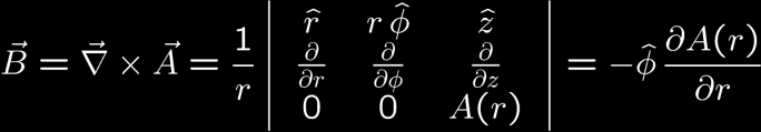 Επίσης η συνέχεια του διανυσματικού δυναμικού στο r = R μπορεί να προσδιορίσει ακόμη μια σταθερά αλλά όπως θα
