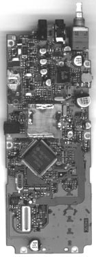 SECTION INSIDE VIEWS - IC-F/S MAIN UNIT F/S TOP VIEW BOTTOM VIEW Low-pass filter circuit APC control circuit Microphone