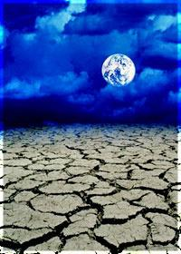 Ερημοποίηση-Ξηρασία Ένα άλλο πρόβλημα που δημιουργείται από τις δραστηριότητες του ανθρώπου είναι οι παρατεταμένες ξηρασίες που βιώνουν πολλές περιοχές του πλανήτη.