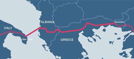 Υάξηεο 3-5 Υάξηεο TAP Πεγή: http://www.trans-adriatic-pipeline.