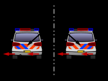 Εικόνα 2 - Κατοπτρισμός Μαγνητικού Πεδίου Παράδειγμα κατοπτρισμού 2: Θεωρούμε ένα αυτοκίνητο που κινείται προς τα μπροστά όπως φαίνεται στην Εικόνα 3 αριστερά, δηλ το αυτοκίνητο κατευθύνεται από τον