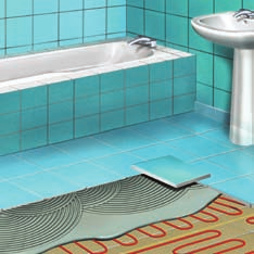 kupatila i druge površine stalno izložene kvašenju vodom.