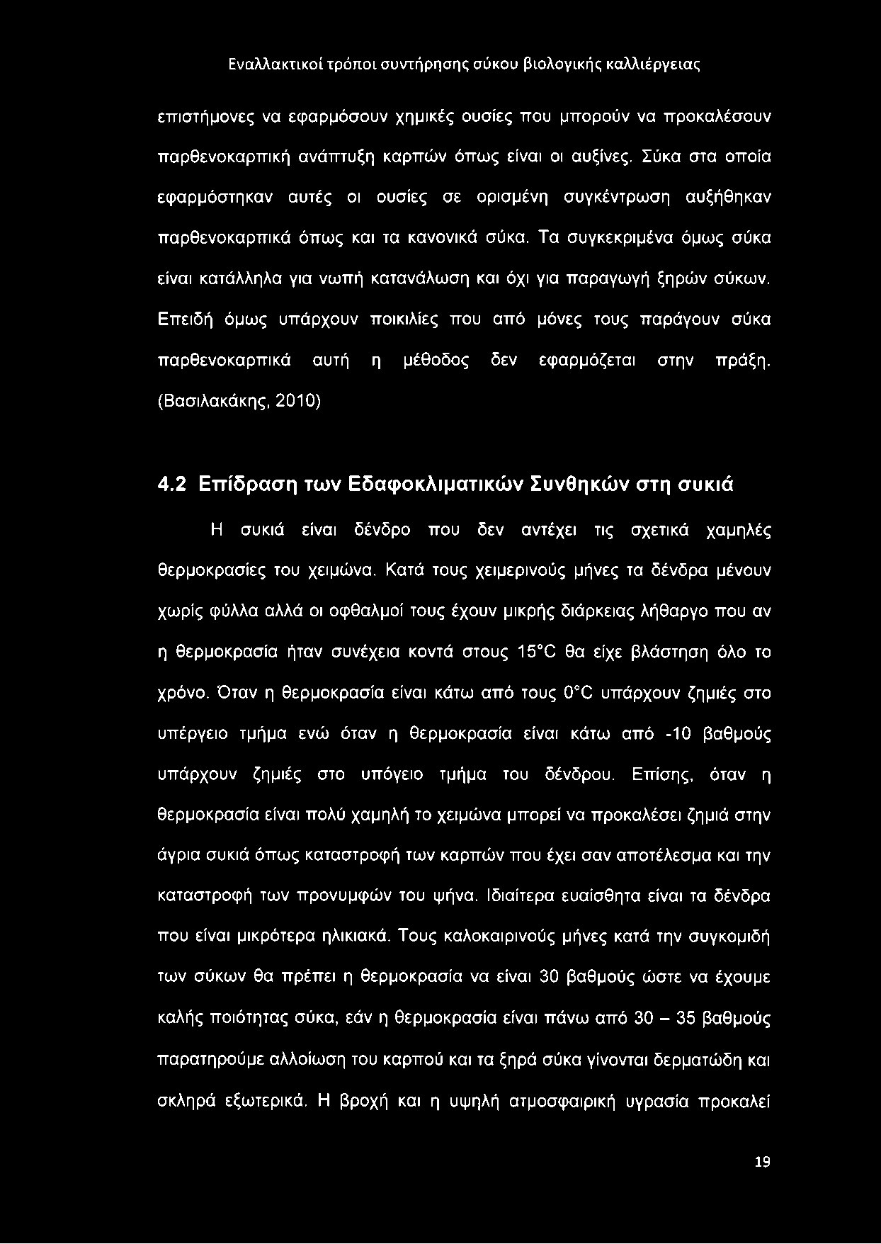 Τα συγκεκριμένα όμως σύκα είναι κατάλληλα για νωπή κατανάλωση και όχι για παραγωγή ξηρών σύκων.