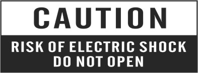 1. Mjere opreza PAŽNJA Znak munje unutar trokuta upozorava korisnika na opasni napon i preventivno štiti od električnog šoka Upozorenje: Da bi ste spriječili opasnost od električnog šoka, ne