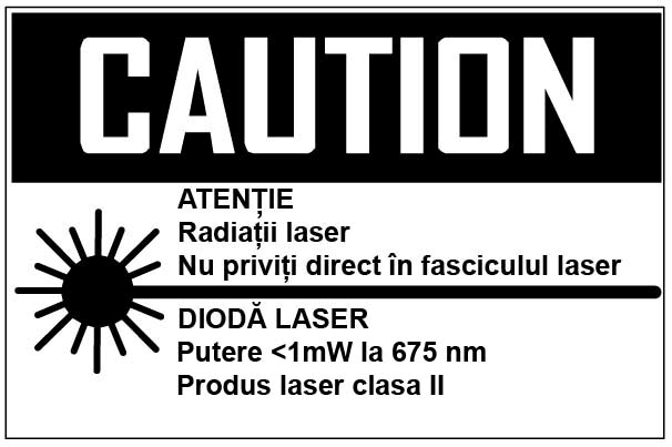 INTRODUCERE Vă mulţumim pentru că aţi cumpărat Termometrul cu IR. Acest dispozitiv este prevăzut cu funcţii de măsurare a temperaturii (cu infraroşu) fără contact.