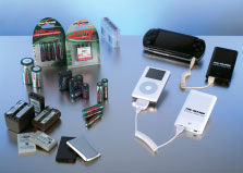 Nekateri uporabljajo NiMH akumulatorje standardnih velikosti AA in AAA, drugi pa LiIon ali LiPolymer akumulatorje. Akumulator je kljuëna komponenta za delovanje naprave.