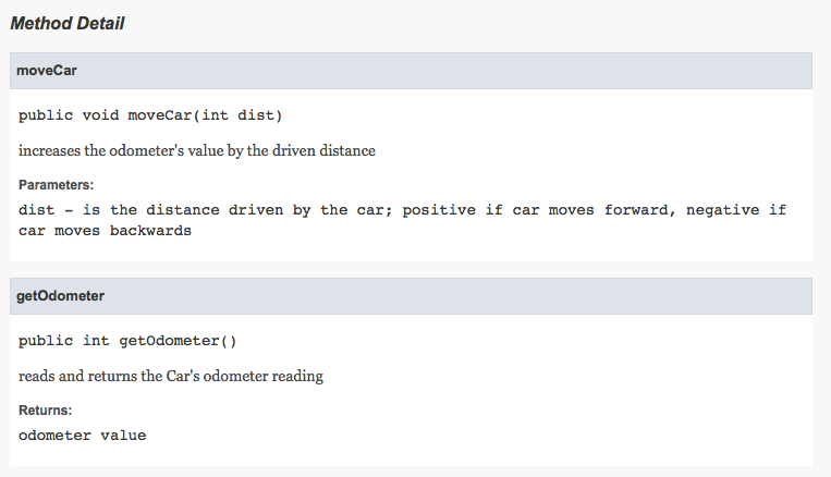 makeacar(); 25 26 class CarFactory static it cout = 0; JVM loaded with bytecodes /** returs a tested ew Car */ class public CarFactory makeacar() class CarFactory ewc = ew Car(cout++); static