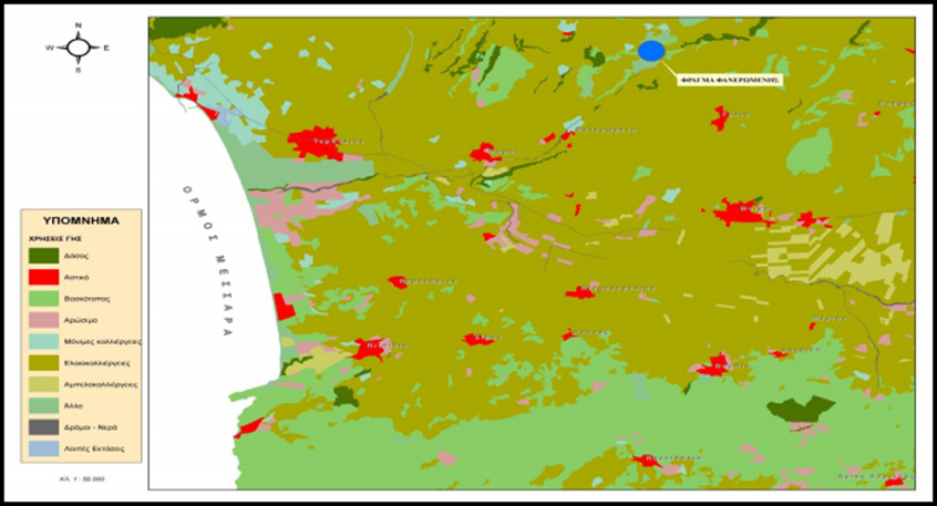 4 ΚΕΦΑΛΑΙΟ 4 - Η ΠΕΡΙΟΧΗ ΜΕΛΕΤΗΣ 4.1 Γενικά χαρακτηριστικά περιοχής Ο Δήμος Τυμπακίου βρίσκεται στα νοτιοδυτικά του νομού Ηρακλείου και έχει σαν έδρα του την ομώνυμη κωμόπολη Τυμπάκι.