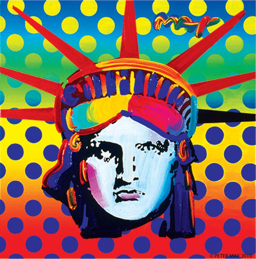 Pop art - Liberty Head Peter Max Πηγή: http://