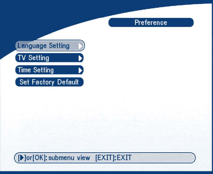 5.3 Nastavenie systému V tomto menu môžete konfigurovať systém ako nastavenie jazyka, OSD,