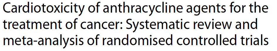 55 RCTs, anthracycline vs non-anthracycline regimens