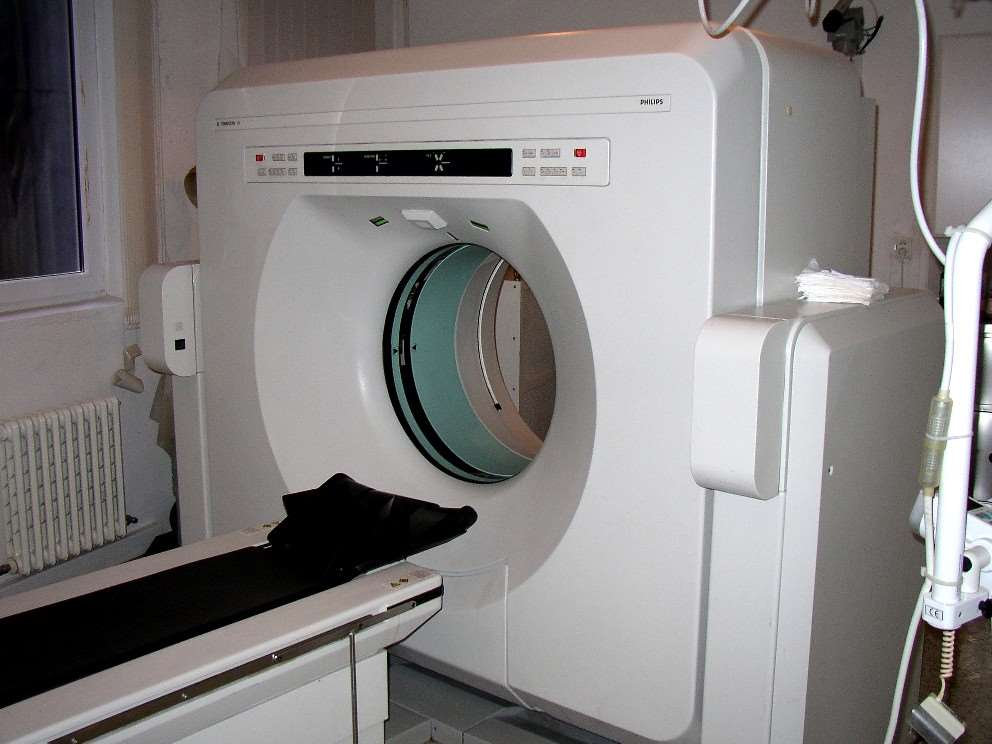 Základné časti CT tomografu gantry RTG trubica kolimácia a