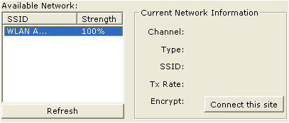 Αν εµφανιστεί η προειδοποίηση "Wireless Zero Configuration" (Αρχική ρύθµιση παραµέτρων ασύρµατου δικτύου): Κάντε κλικ στο "Yes".