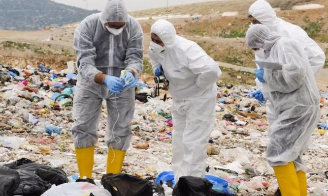 Inspection in a landfill for