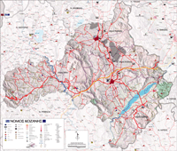 Παπαγεωργίου, Τοµέας ΚΦΧ-ΤΑΤΜ ΑΠΘ, 2010 [97] Νοµός Κοζάνης: Πρότυπος τουριστικός χάρτης του Νοµού